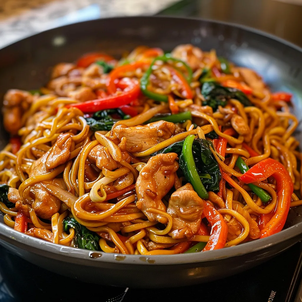 Easy Chicken Lo Mein Recipe