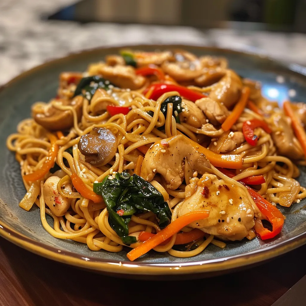 Easy Chicken Lo Mein Recipe