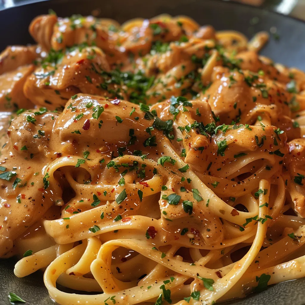 Easy Cowboy Butter Chicken Linguine for Busy Evenings