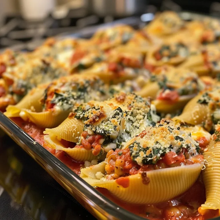 Shells of Joy: Whip Up These Spinach and Ricotta Beauties for a Cozy Dinner