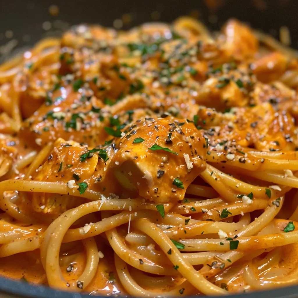 Easy Cowboy Butter Chicken Linguine for Busy Evenings