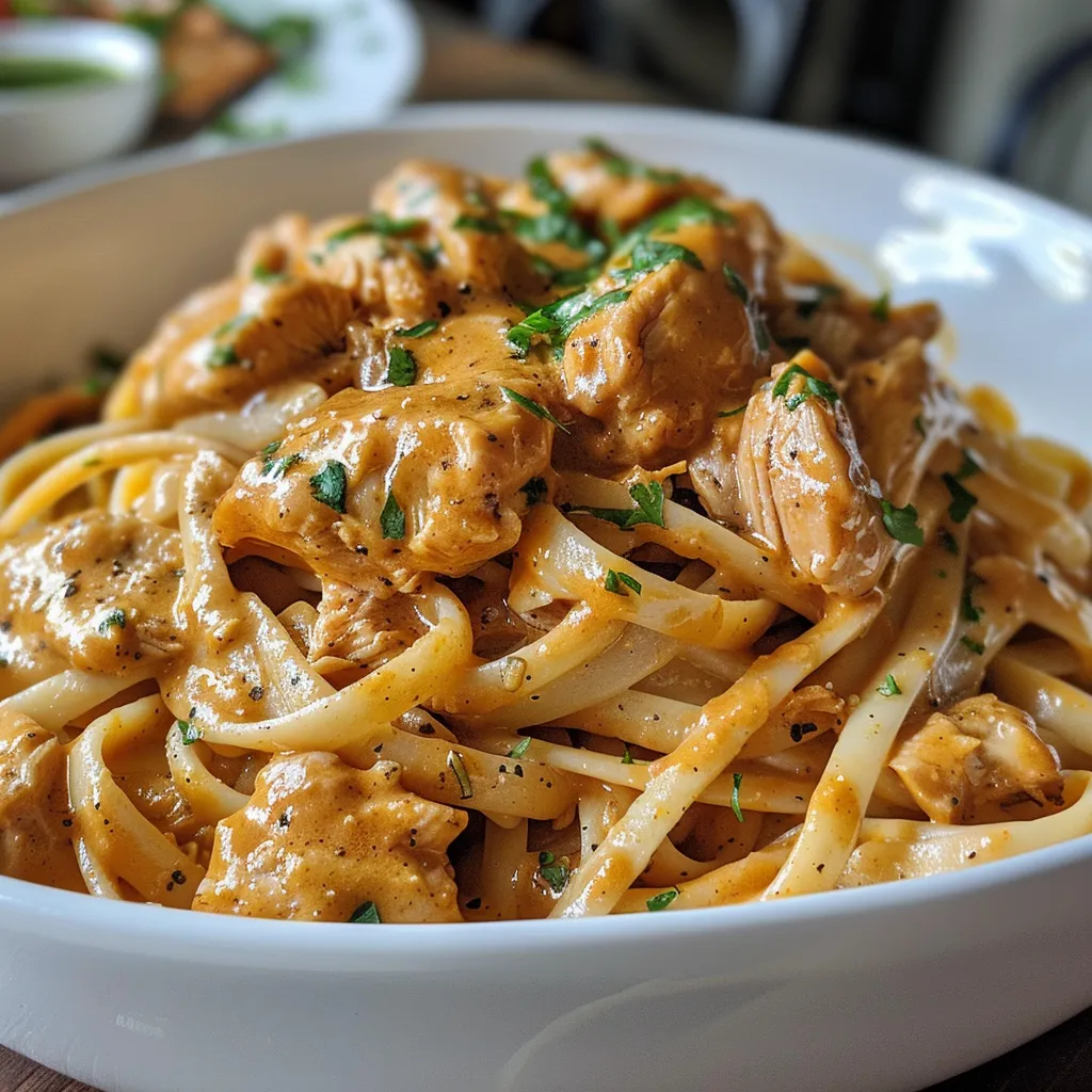 Easy Cowboy Butter Chicken Linguine for Busy Evenings