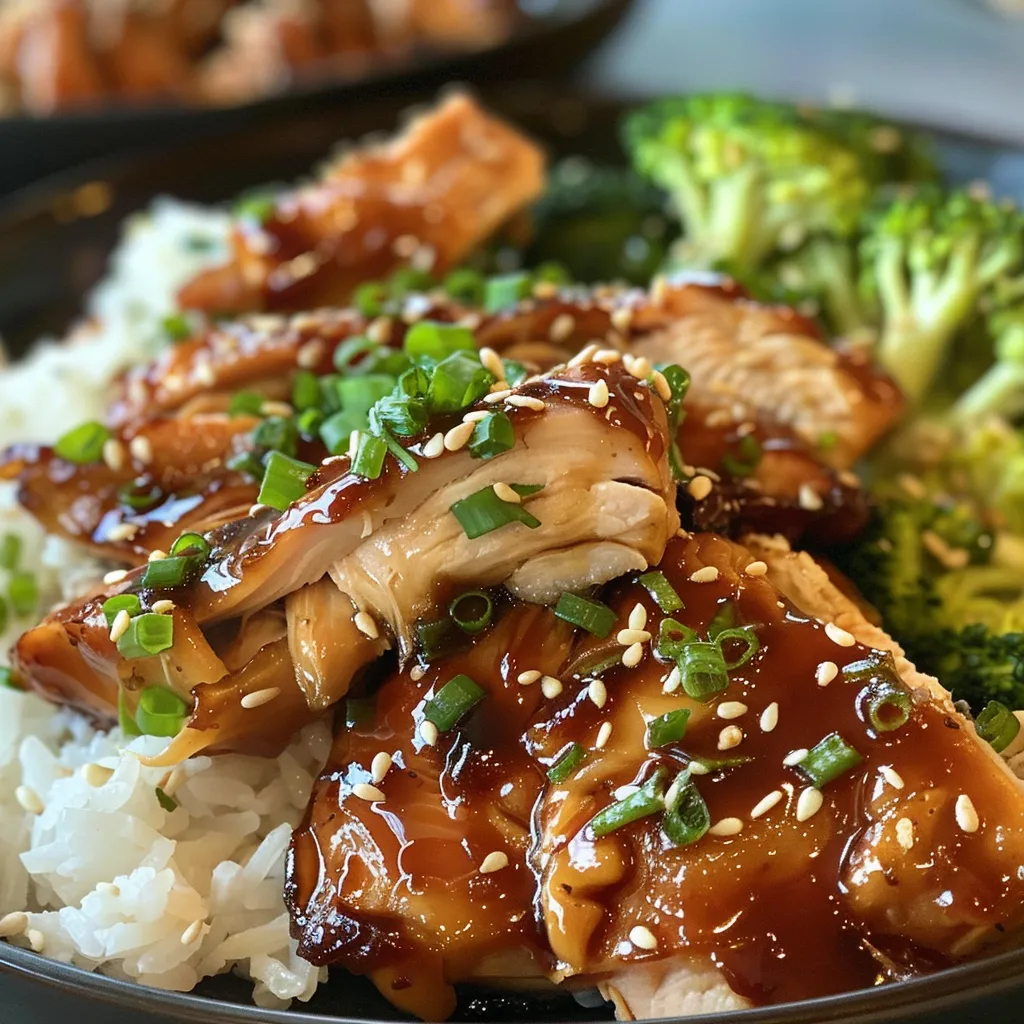 Dump and Go Crockpot Teriyaki Chicken