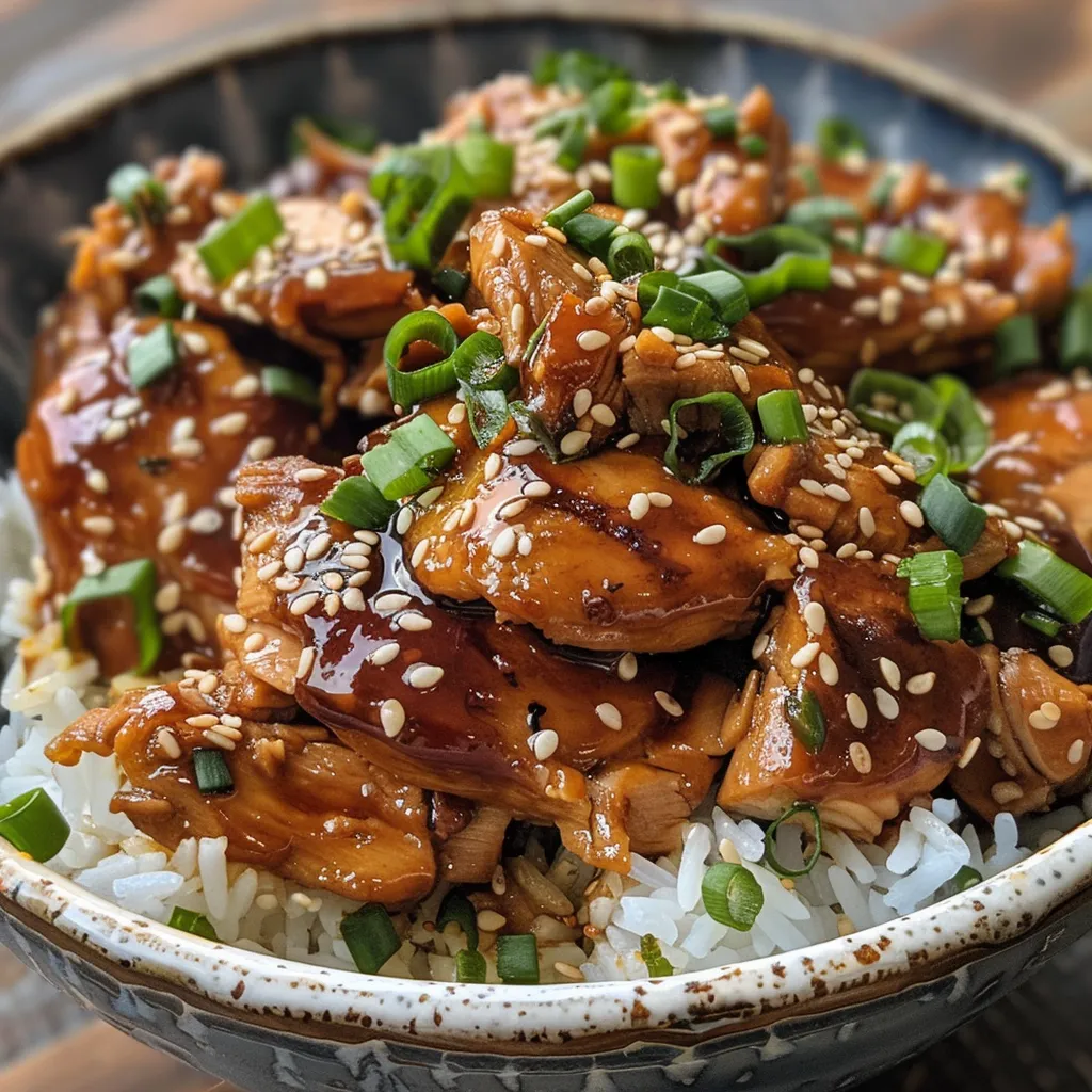 Dump and Go Crockpot Teriyaki Chicken