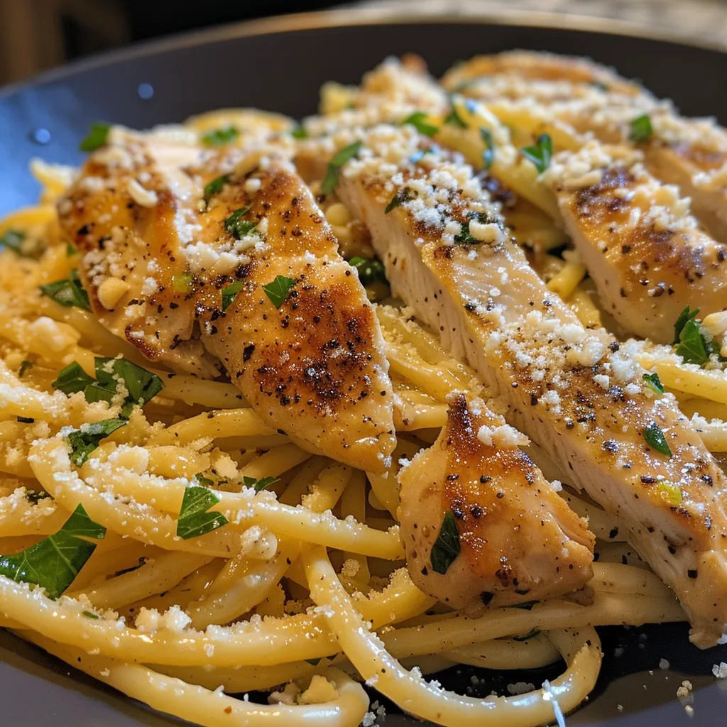 Easy Garlic Parmesan Chicken Pasta Recipe for a Healthy Dinner