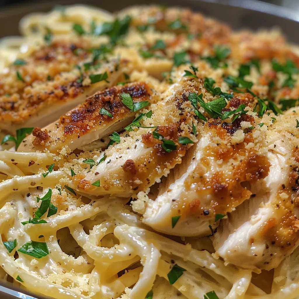 Easy Garlic Parmesan Chicken Pasta Recipe for a Healthy Dinner