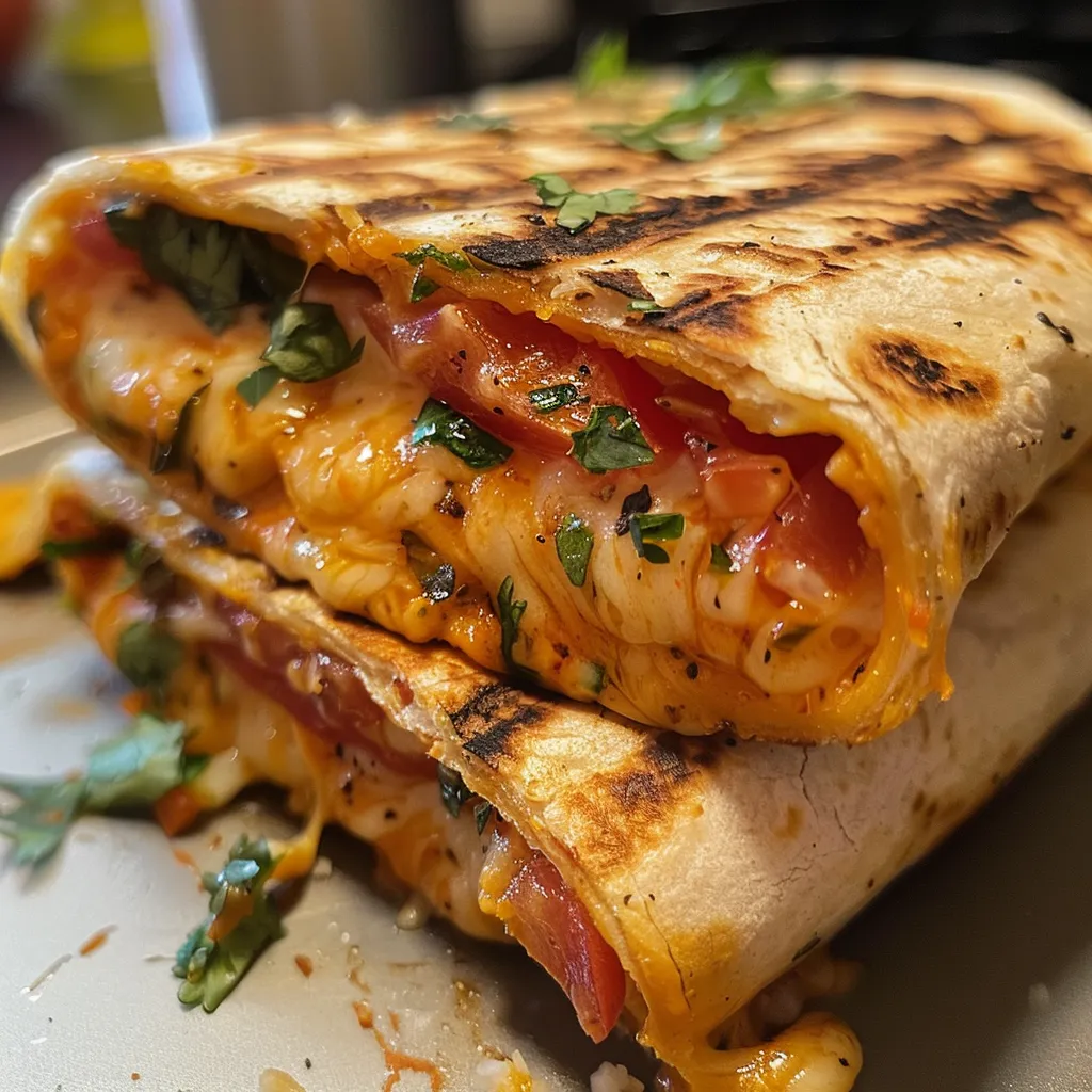 Easy Grilled Cheese Burrito Copycat Recipe