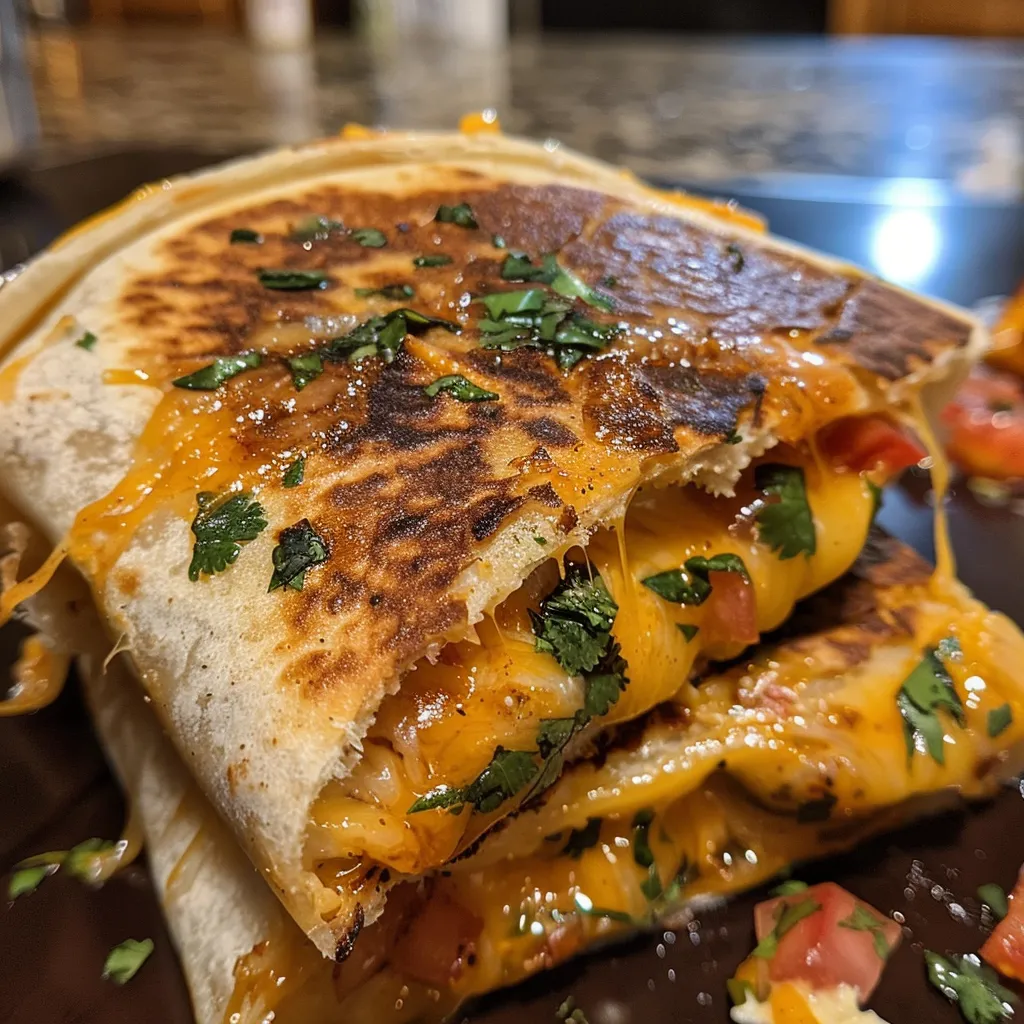 Easy Grilled Cheese Burrito Copycat Recipe