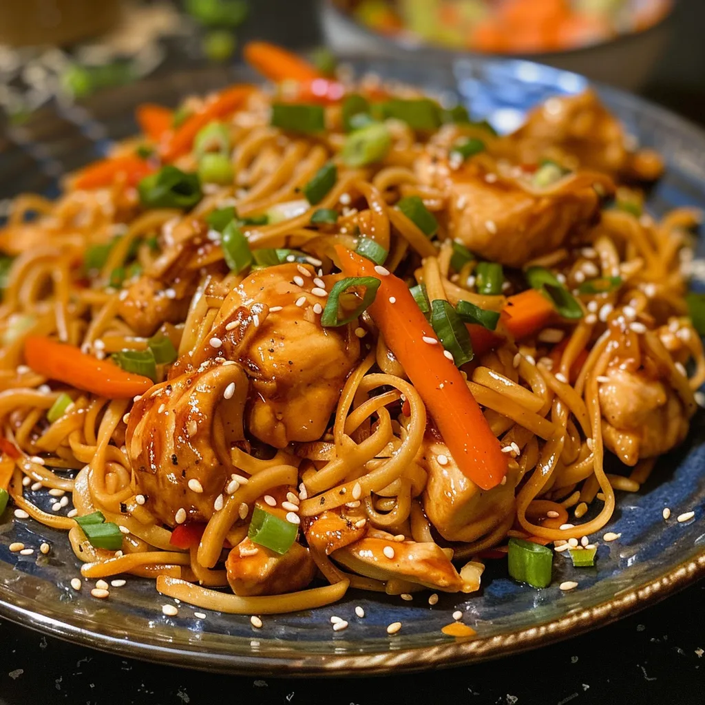 Easy Chicken Lo Mein Recipe