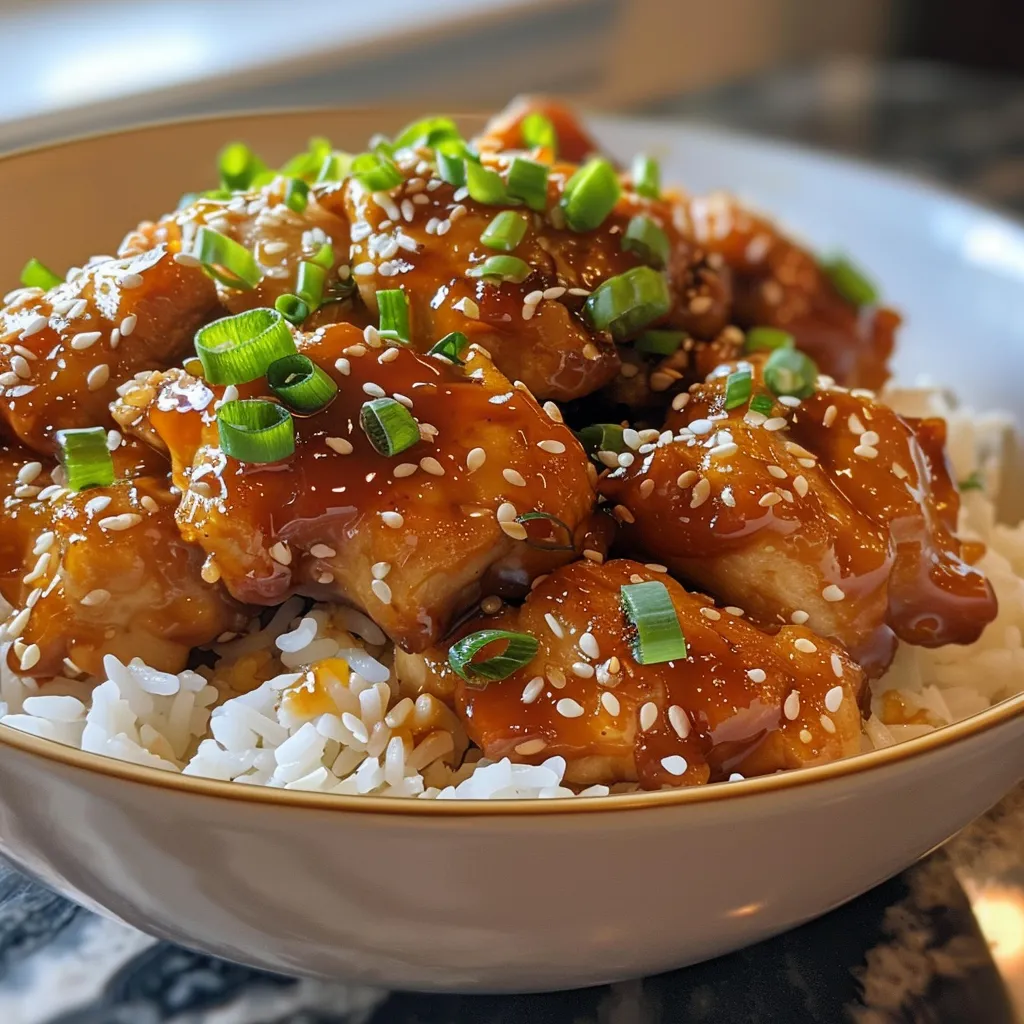 Easy Honey Sesame Chicken