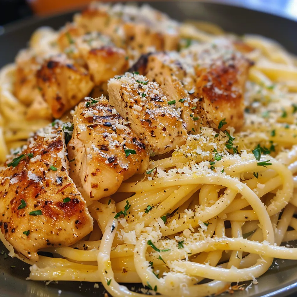 Easy Garlic Parmesan Chicken Pasta Recipe for a Healthy Dinner