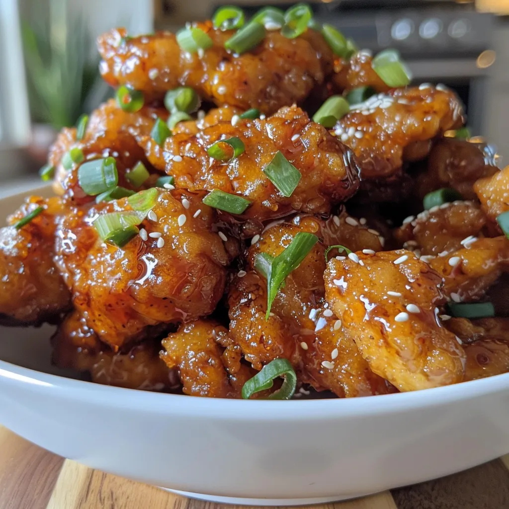 Crispy Chinese Honey Chicken