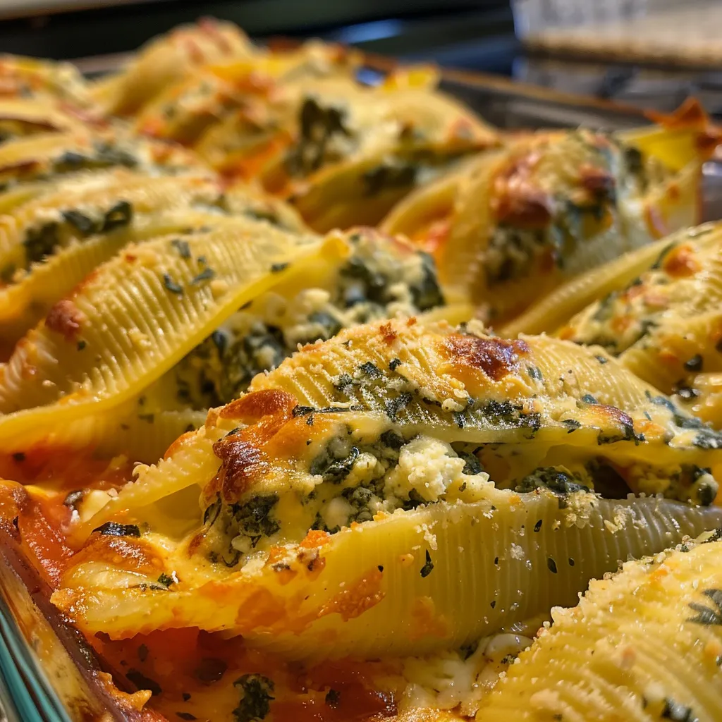 Easy Spinach and Ricotta Stuffed Shells – A Healthy Veggie Dinner