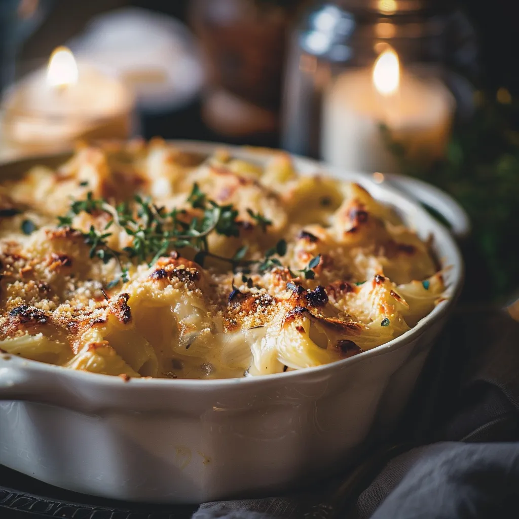 Mouthwatering comfort food displayed with soft shadows and a blurred background.