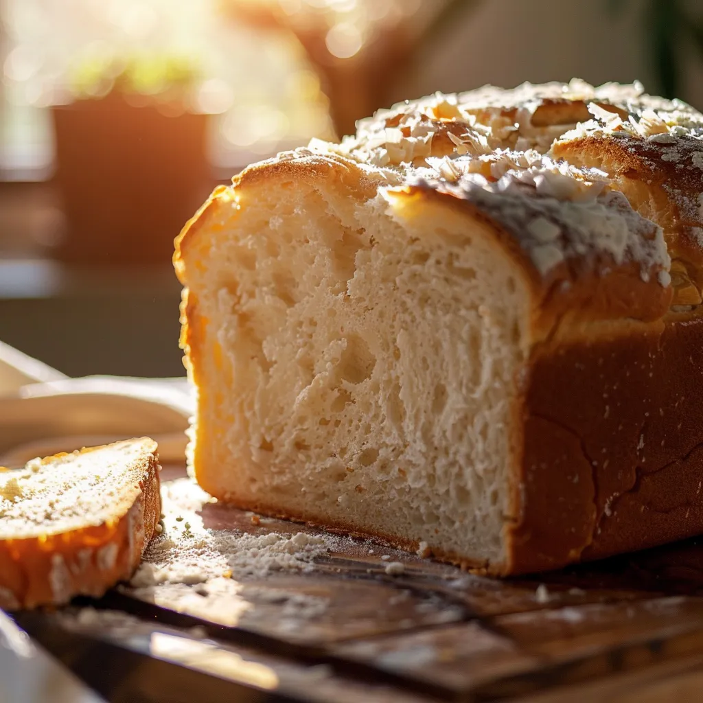 A loaf of homemade cranberry bread displayed on a rustic wooden table.
