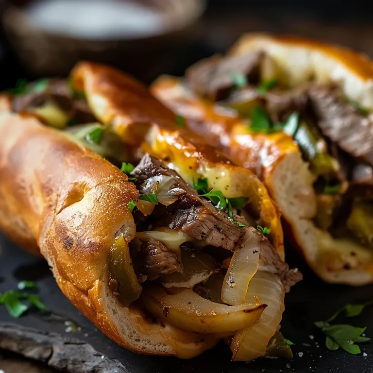 Close-up of Keto Philly Cheesesteak Rolls with creamy cheese and colorful vegetables.