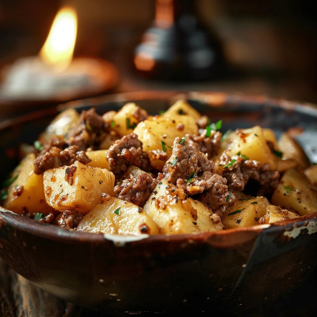 A comforting dish of One Pot Lemon Herb Chicken and Rice, showcasing tender chicken and fluffy rice.