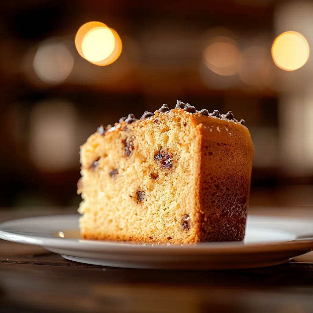 High-quality image of a freshly baked treat, highlighting its inviting surface and warm shadows.