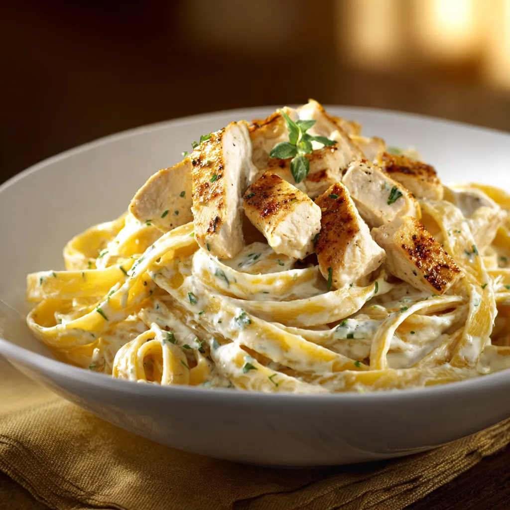 Delicious creamy Cajun chicken pasta in a rustic setting, featuring vibrant colors and textures.