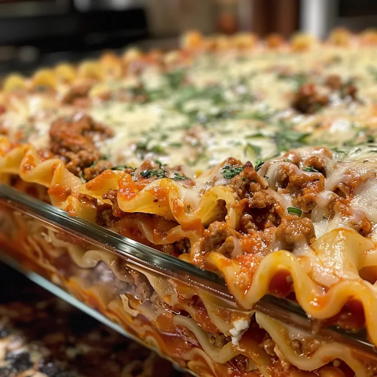A Cozy Lasagna Casserole That Feels Like Home Juicy lasagna casserole layered with ricotta and mozzarella cheese.