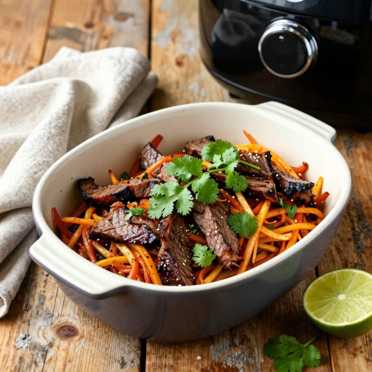 Air Fryer Steak Fajitas: Quick & Easy Recipe!