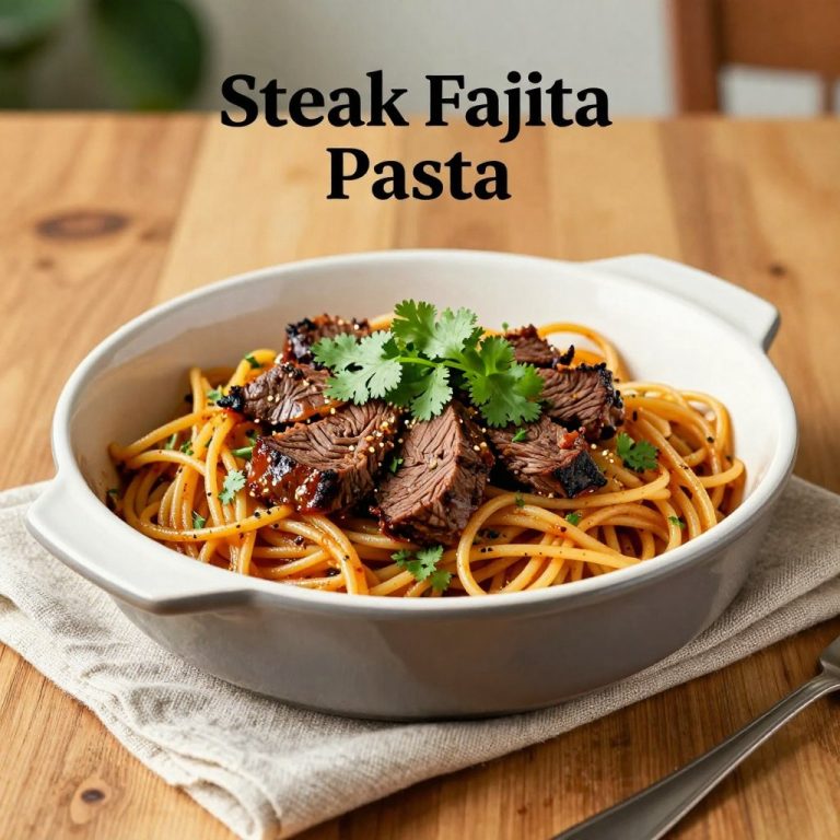 Steak Fajita Pasta: A Delicious and Easy Recipe
