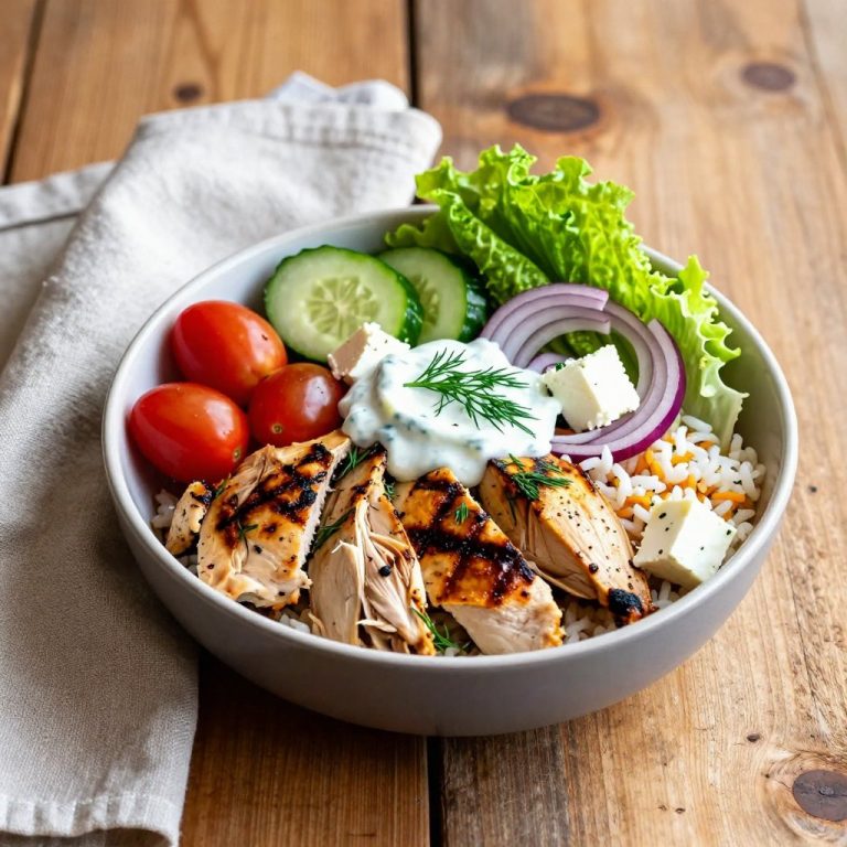 Delicious and Healthy Greek Chicken Bowls Recipe