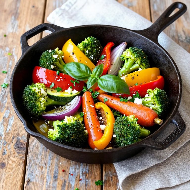 Easy Sheet Pan Roasted Vegetables Recipe