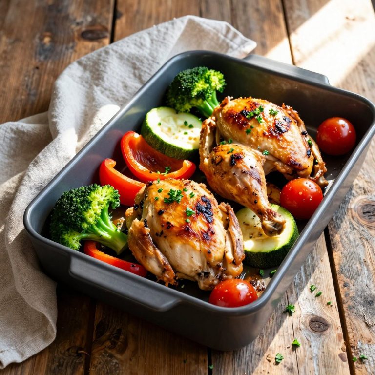 Quick & Easy Sheet Pan Chicken and Vegetables Recipe