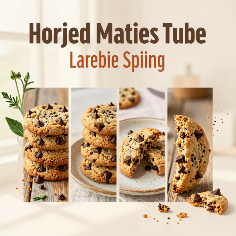 Delicious chocolate chip cookies on a white vintage plate, garnished with fresh herbs, ready to eat in a well-lit kitchen.