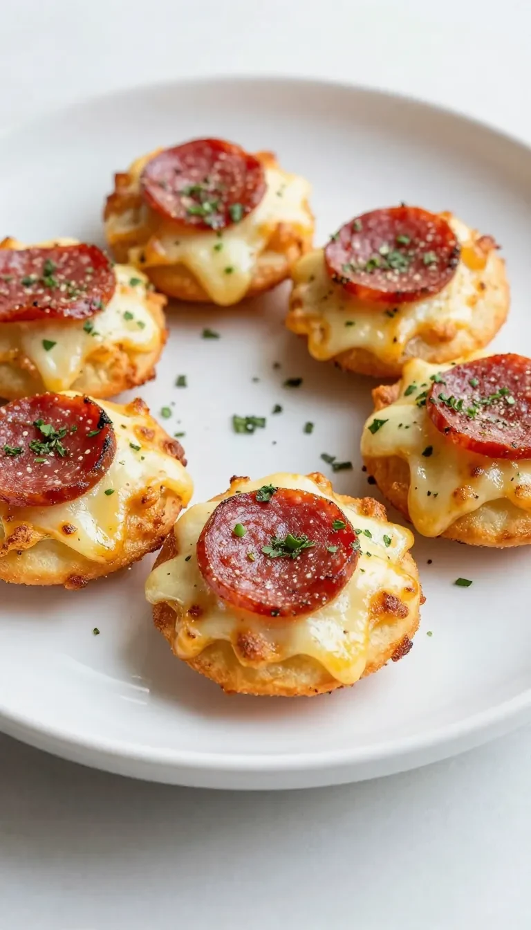 A close-up of crispy pizza chips made with just two ingredients, displayed on a wooden board.