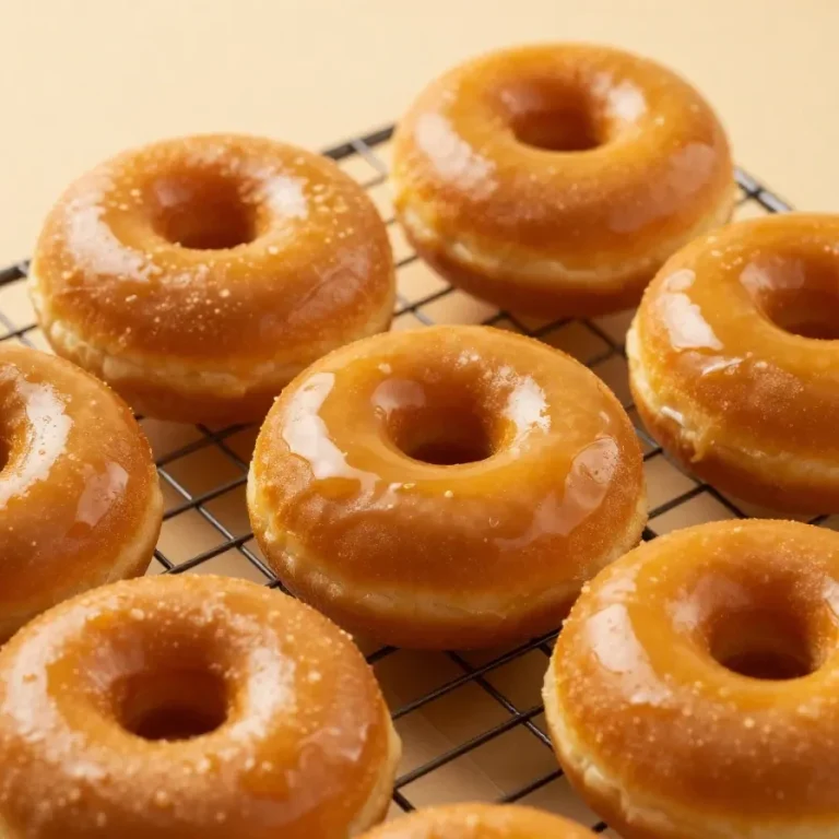 A plate of freshly baked gluten-free pumpkin donuts topped with cinnamon sugar