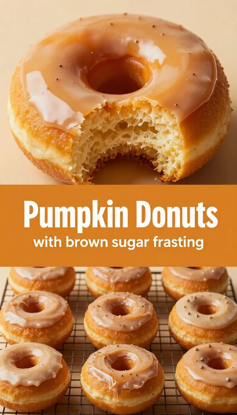 A plate of freshly baked gluten-free pumpkin donuts topped with cinnamon sugar